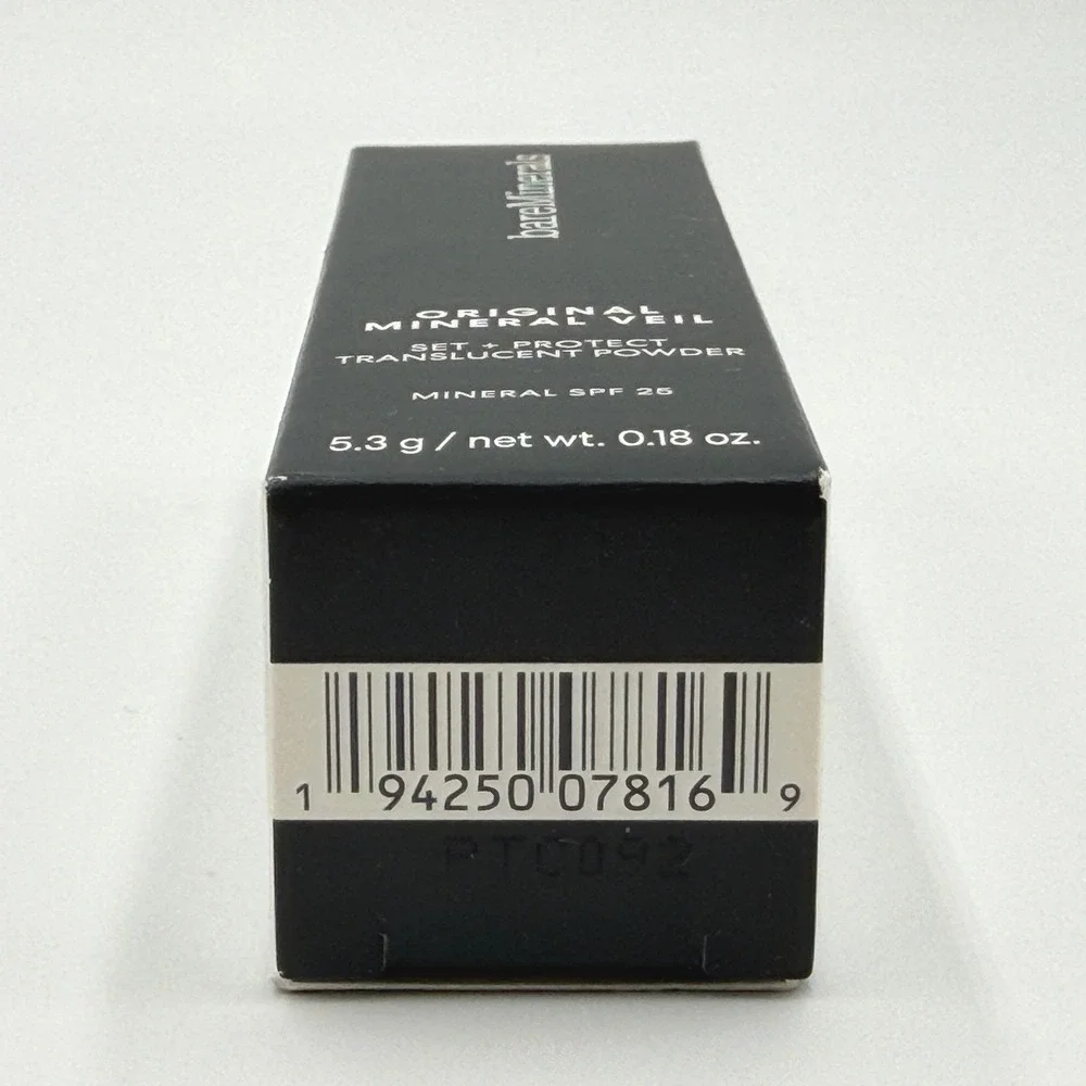 bareMinerals Original Mineral Veil SPF 25 Translucent Powder 0.18oz NEW SPF25